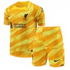 Officiële Voetbalshirt + Korte Broek Doelman Liverpool Derde 2023-24 - Kids